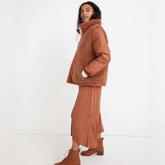 Madewell quilted reversible Sherpa jacket - Picture 3 of 5